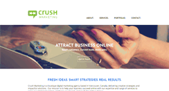 Desktop Screenshot of crushmarketing.ca